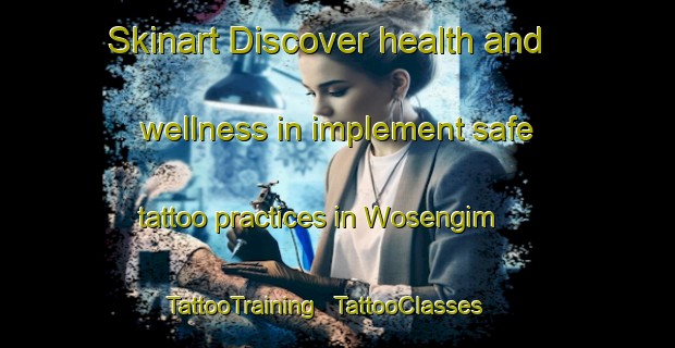 Skinart Discover health and wellness in implement safe tattoo practices in Wosengim | TattooTraining | TattooClasses | SkinartTraining - Papua New Guinea