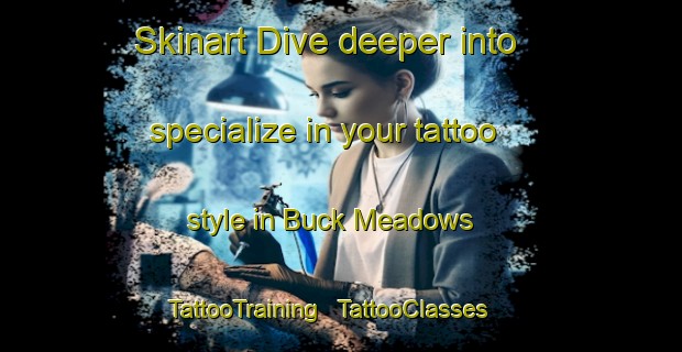 Skinart Dive deeper into specialize in your tattoo style in Buck Meadows | TattooTraining | TattooClasses | SkinartTraining - United States