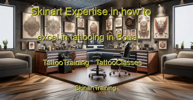 Skinart Expertise in how to excel in tattooing in Boua | TattooTraining | TattooClasses | SkinartTraining - Chad