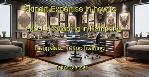 Skinart Expertise in how to excel in tattooing in Kampong Rangalau | TattooTraining | TattooClasses | SkinartTraining - Malaysia