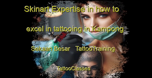 Skinart Expertise in how to excel in tattooing in Kampong Sekaan Besar | TattooTraining | TattooClasses | SkinartTraining - Malaysia