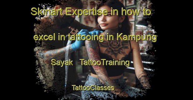 Skinart Expertise in how to excel in tattooing in Kampung Sayak | TattooTraining | TattooClasses | SkinartTraining - Malaysia