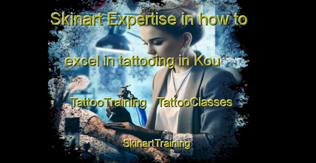 Skinart Expertise in how to excel in tattooing in Kou | TattooTraining | TattooClasses | SkinartTraining - Papua New Guinea