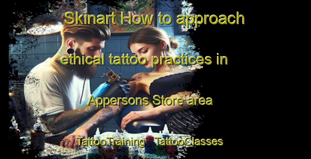 Skinart How to approach ethical tattoo practices in Appersons Store area | TattooTraining | TattooClasses | SkinartTraining - United States
