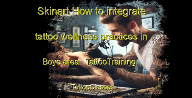 Skinart How to integrate tattoo wellness practices in Boye area | TattooTraining | TattooClasses | SkinartTraining - Chad