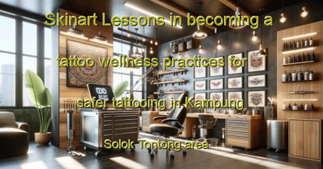 Skinart Lessons in becoming a tattoo wellness practices for safer tattooing in Kampung Solok Tontong area | TattooTraining | TattooClasses | SkinartTraining - Malaysia